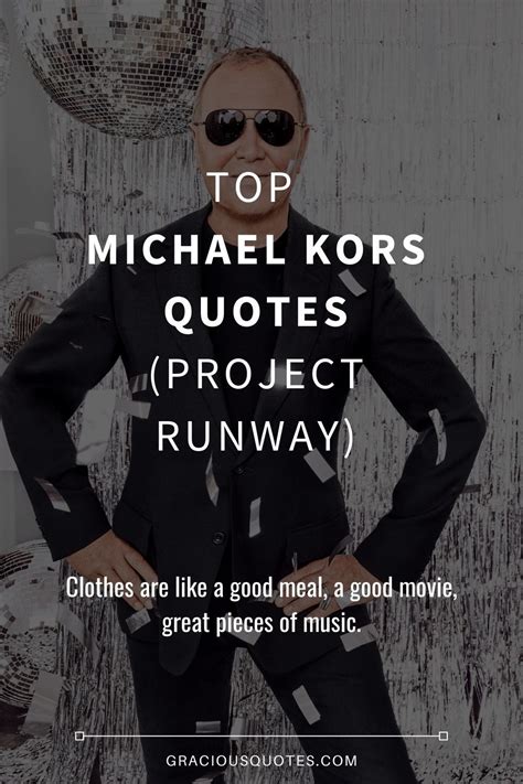 michael kors famous quotes